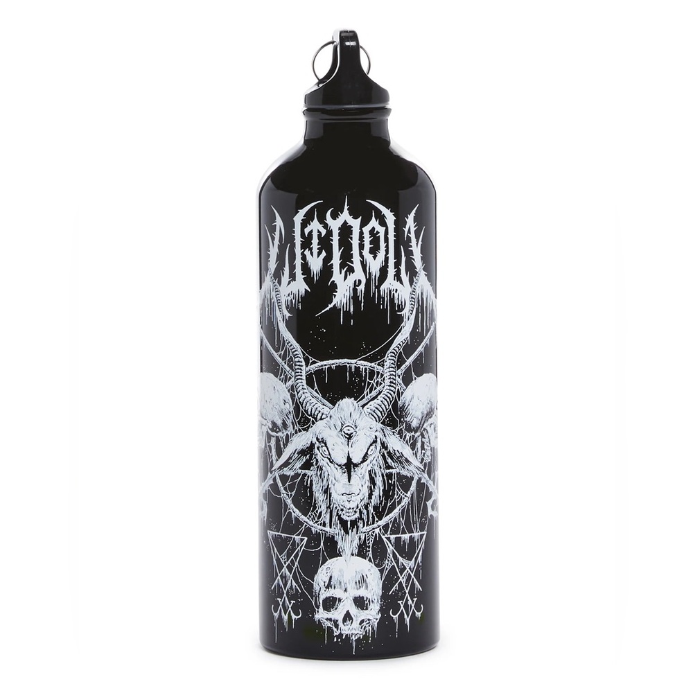 NWOT - DOLLS KILL WIDOW OCCULT METAL WATER BOTTLE